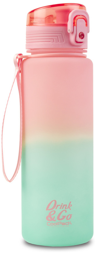 Bidon 600 ml Brisk Gradient Strawberry, CoolPack, Patio