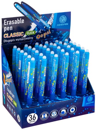 Długopis wymazywalny 0,5 mm Astra Pen Oops! Classic, Astra