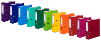 Segregator A4-75mm dźwig. z listwą FCK fioletowy, VauPe