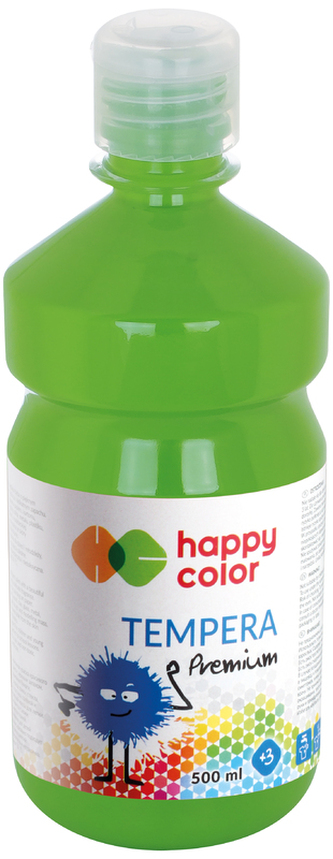 Farba tempera Premium 1000ml oliwkowa nr 56, Happy Color