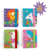 Notatnik mini z gumką MAGIC MOMENTS, Trendhaus