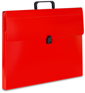 Teczka z rączką rysunkowa B3 czerwona, VauPe