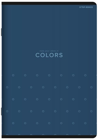 Zeszyt A4 60 k. kratka 70g Colors niebieski, Top-2000