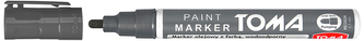 Marker olejny Medium 2.5 mm szary. 440, Toma