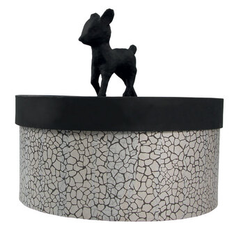 Figura Sarenka mała 12.5 x 13 x 5.7 cm z masy papierowej. AP137, Decopatch