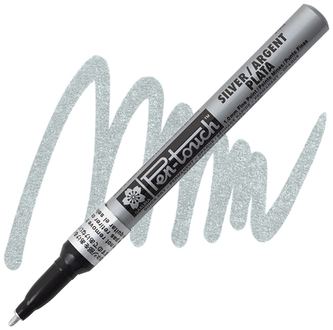 Marker Pen-Touch Fine Silver 488042, Sakura