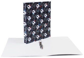 Segregator A4 PP 2cm 2R z nadrukiem piłki, Biurfol