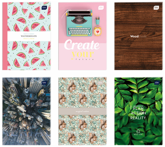 Zeszyt A4 96 k. gładki, Interdruk