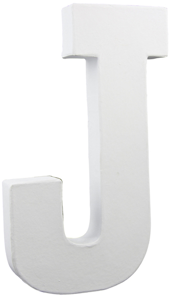 Litera 3D duża 20cm J. AC156, Decopatch