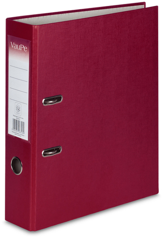 Segregator A4-75mm dźwig. Biznes bordowy, VauPe