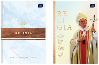 Brulion temat. A5 64 k. religia z poddrukiem, Interdruk