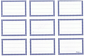 Naklejki na zeszyt mała SAM.MB 25ark Polsyr