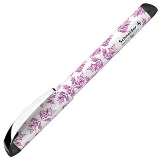Pióro wieczne Glam Floral 2018, M, kartonik, białe, Schneider