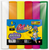 Krepina mini 6-kol. classic 180g, 20 cm x 250 cm, Pastello