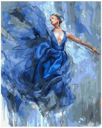 Numermoalowanie Classic 40x50 Zanurzona w tańcu PC40501096, iPicasso