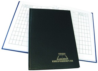 Księga korespondencyjna 192k. czarna 229-015, Warta