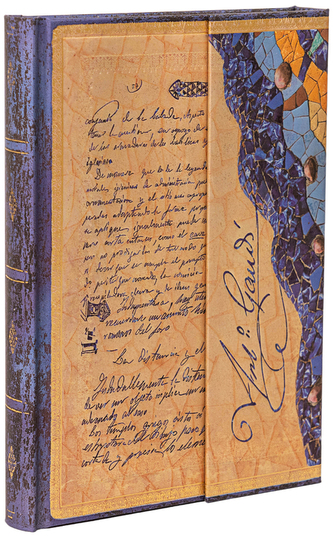 Notes Gaudi, The Manuscript of Reus Midi gładki, Paperblanks