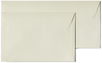 Koperty DL 110x220 Holland  kremowy P 120g/m2 10szt., Galeria Papieru