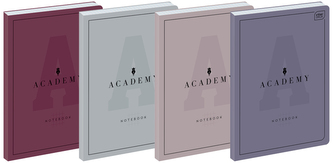 Brulion B5 128 k. kratka 90g Academy, Interdruk