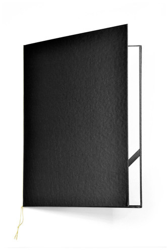 Okładka na dyplom Standard czarna b/n., Argo Okładka na dyplom Standard czarna b/n., Argo