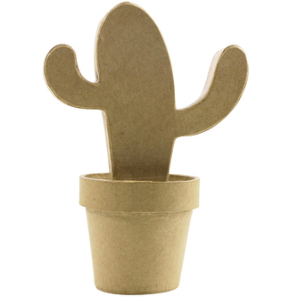 Figura Kaktus w doniczce meksykański 8 x 19 x 13.5cm HD040, Decopatch