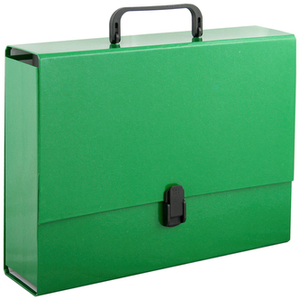 Teczka z rączką A4 10cm pastel. zielona, Penmate