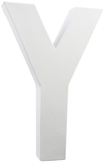 Litera 3D duża 20cm „Y” AC724 C, Decopatch