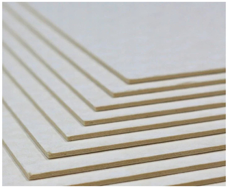 Tektura introligatorska 1,0 A3 420x297,10szt. biała, Escuela