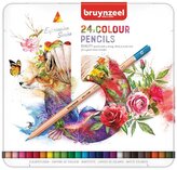 Kredki ołówkowe 24-kol. w metalowym pudełku Expression, Bruynzeel