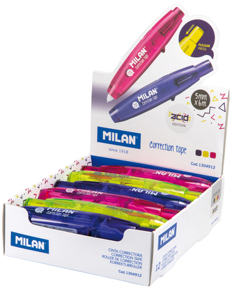 Korektor w taśmie 5mm x 6m 1304912, Milan