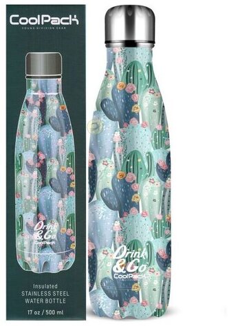 Bidon metalowy 500 ml Termo Bottle Arizona CoolPack, Patio
