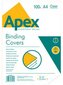 Okładka do bindowania A4 bezbarwna 0.20mm op. 100 ark., Apex