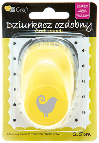 Dziurkacz ozdob. 2,5cm ptaszek, Dp Craft