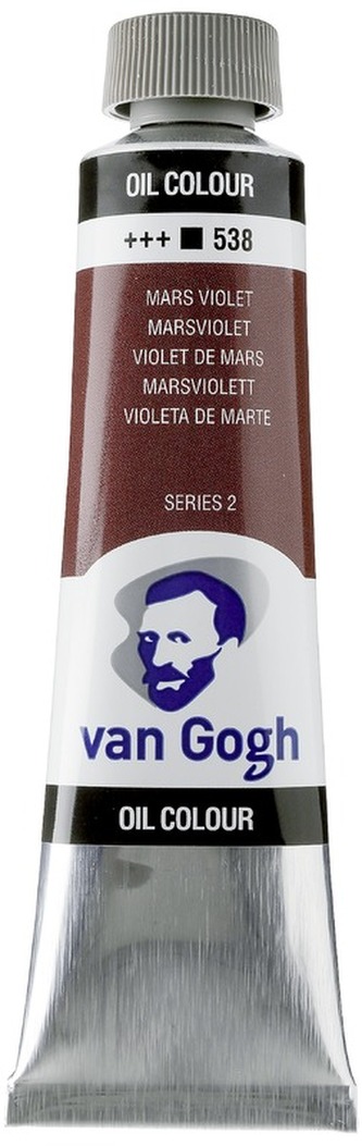 Farba olejna Van Gogh, 40ml Mars Violet 538, Talens