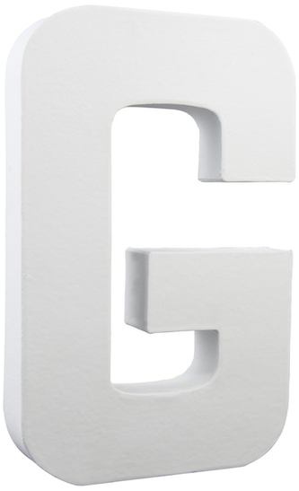 Litera 3D duża 20cm „G” AC706 C, Decopatch