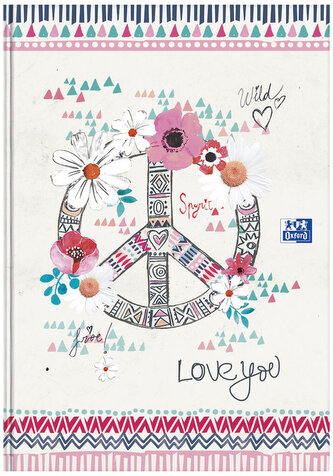 Brulion A6 48 k. kratka Boho, Oxford