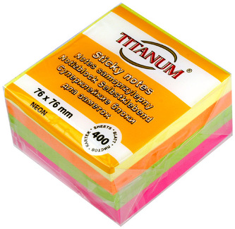Notes s-prz.76x76 400-k. NEON, Titanum