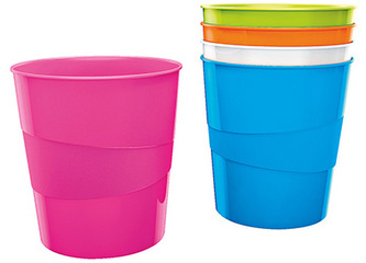 Kosz na śmieci WOW 15L zielony 496135, Leitz