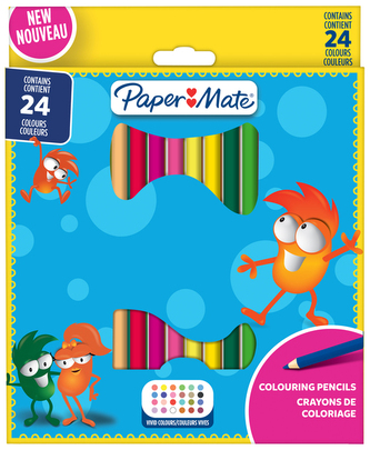 Kredki ołówkowe 24kol. Paper Mate