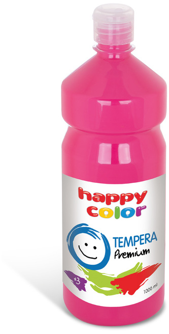 Farba tempera Premium 1000ml magenta nr 22, Happy Color