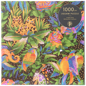 Puzzle Whimsical Creations Jungle Song 1000 el. 50 x 70 cm, Paperblanks
