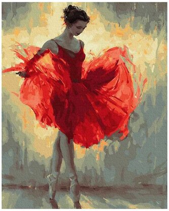 Numermoalowanie Classic 40x50 Porywająca lekkość tańca PC4050535, iPicasso