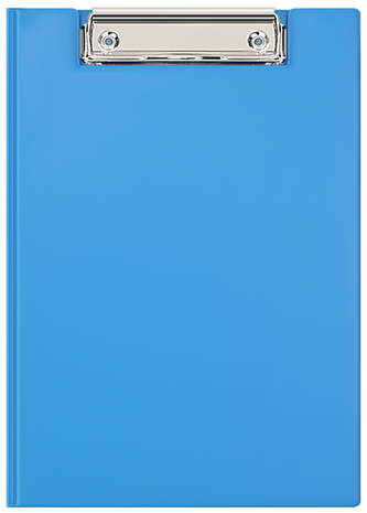 Teczka z klipsem A5 błękit. (sky) KKL-03-06, Biurfol