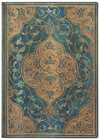 Notes Flexi Turquoise Chronicles Midi gładki  176 str, Paperblanks