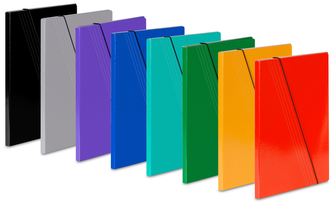 Teczka z gumką A4 1A turkus.VauPe