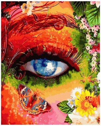 Numeromalowanie Classic 40x50 Oko PD4050864, iPicasso