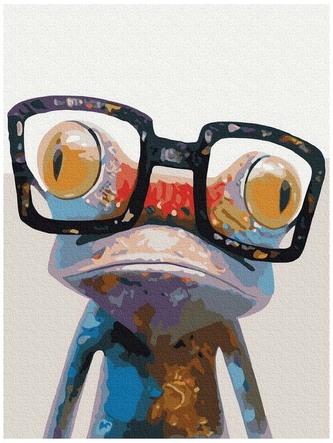 Numermoalowanie Classic 30x40 Ciekawy świata, iPicasso