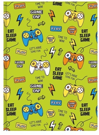 Notes A6 z nadrukiem pady, Biurfol