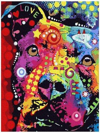 Numermoalowanie Classic 30x40 Wierność psa, iPicasso