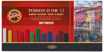 Pastele suche 12k. sztyft kwadrat 7x7 Toison D"OR, Koh-I-Noor